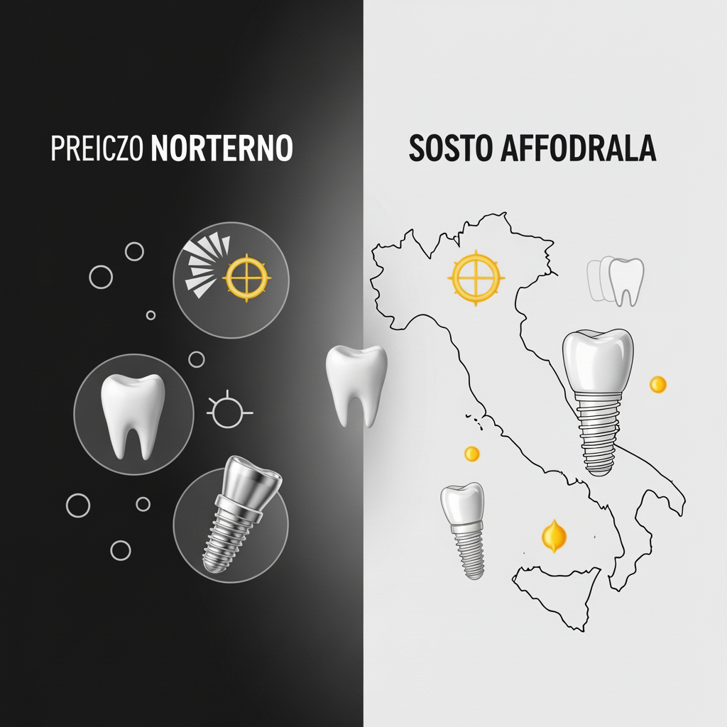 Prix Dentiste Italie : La géographie des coûts influence grandement le tarif final des soins dentaires.