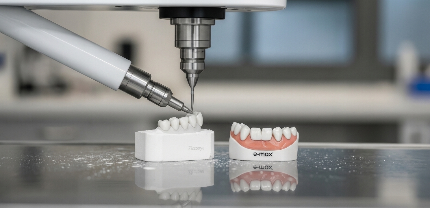 Fabrication de prothèses dentaires par ordinateur Refaire ses Dents en Italie grâce à des technologies de pointe pour des résultats esthétiques parfaits.