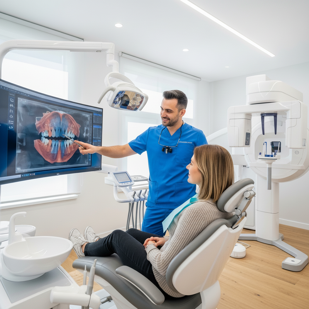 Pianificazione implantare 3D in clinica moderna Recensioni Dentisti Turchia evidenziano l'uso di tecnologie all'avanguardia per pianificazioni implantari precise