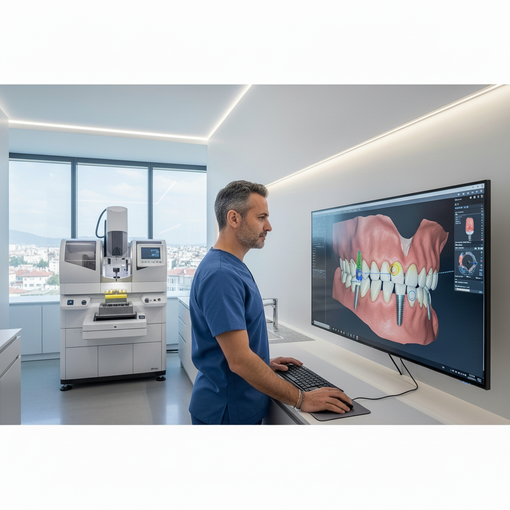 Digitale Behandlungsplanung für Zahnimplantate in der Türkei Zahnimplantate Türkei nutzen modernste Technologien wie die computergestützte 3D-Planung für präzise Ergebnisse
