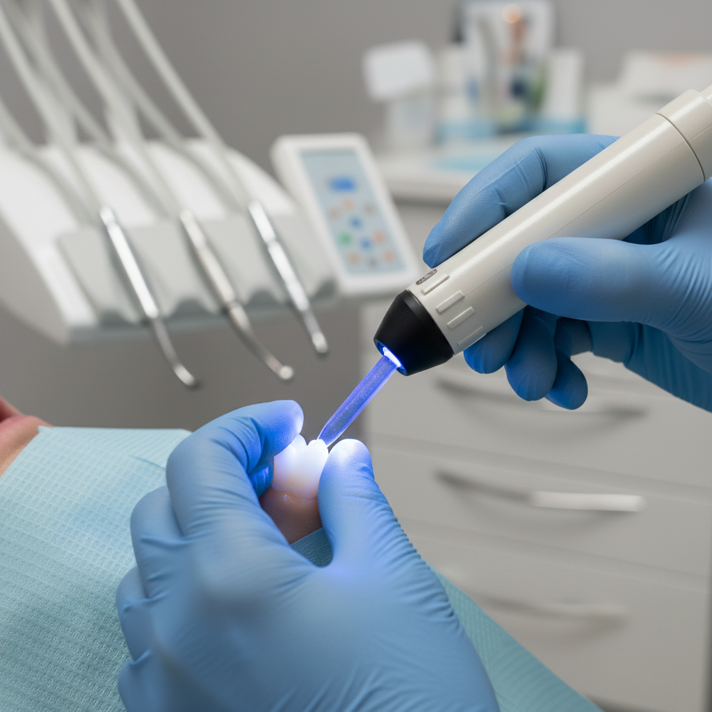 Composite Dentale Costo Italia è influenzato dalla procedura di polimerizzazione e finitura del materiale sui denti.