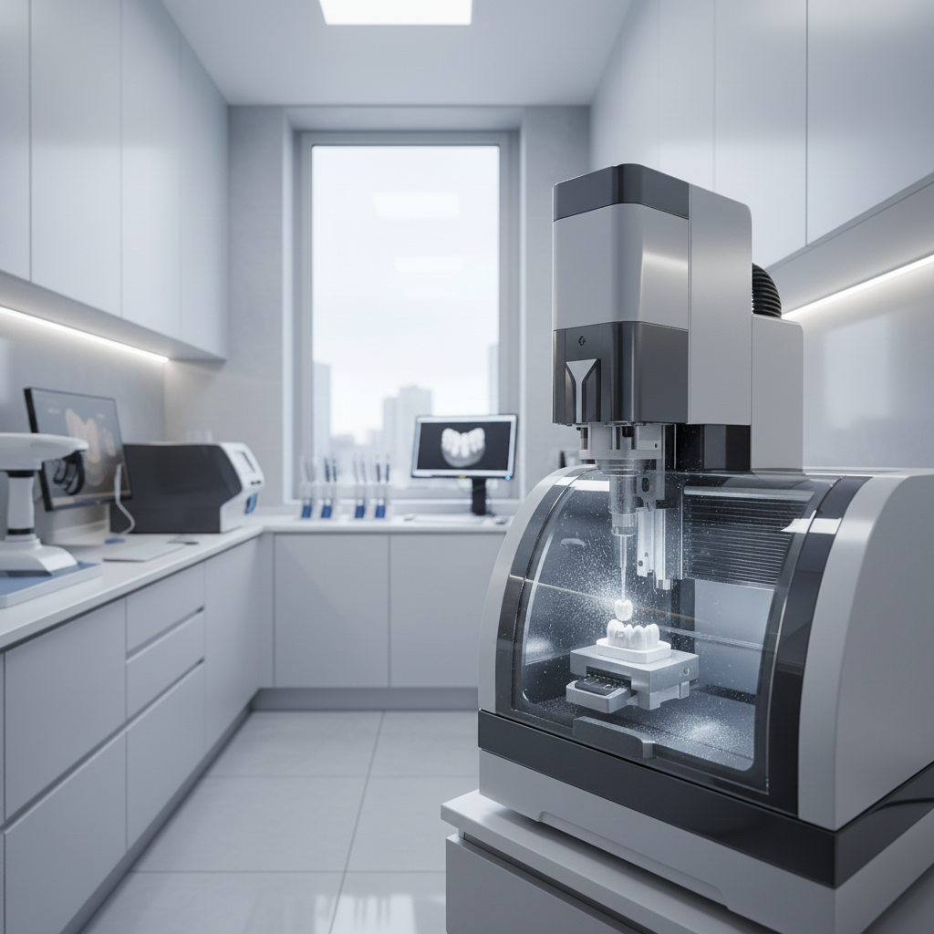 Corona in Zirconio Prezzo e l'avanzato processo di fabbricazione digitale in laboratorio dentale.