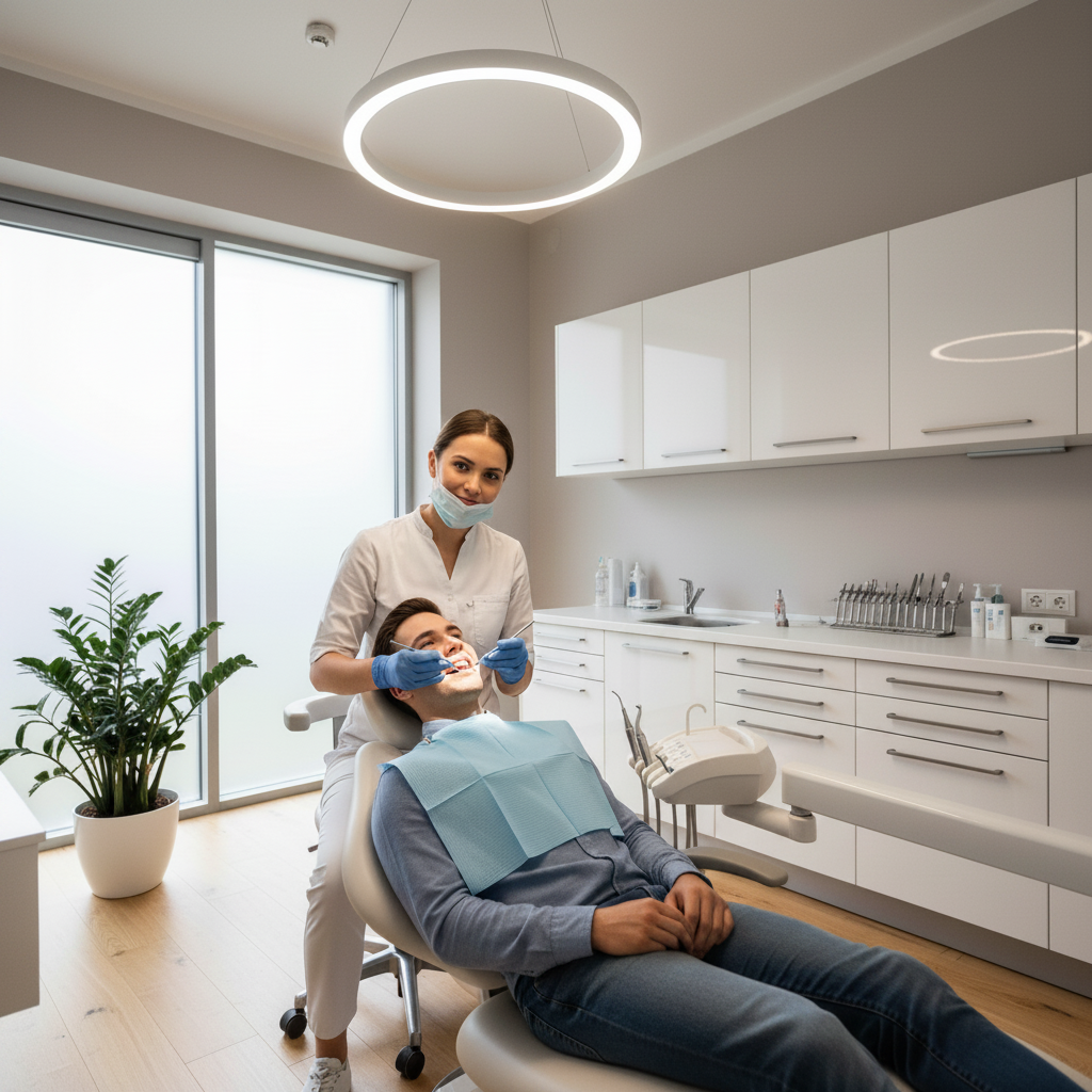 Quanto Costa una Visita dal Dentista: La prevenzione include controlli regolari e igiene orale professionale per la salute.