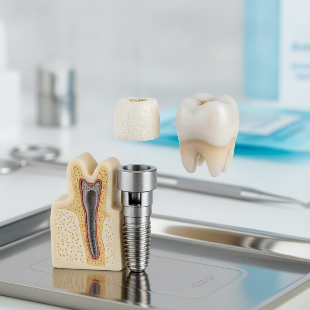 Struttura e Parti dell'Impianto Dentale Quanto Durano gli Impianti Dentali? Comprendere l'anatomia della vite, abutment e protesi è fondamentale per la longevità.