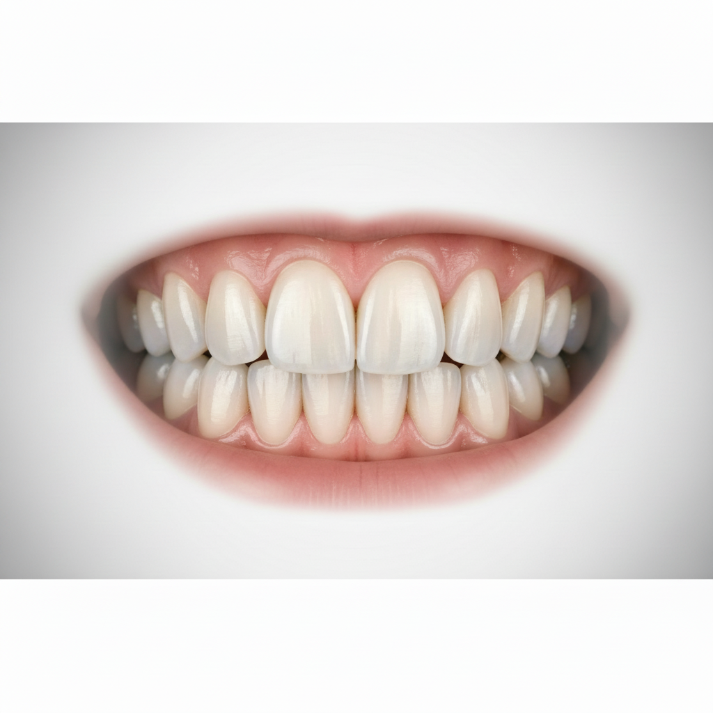 Dente anteriore restaurato con corona ceramica Corone Dentali Italia offrono soluzioni avanzate come le corone in ceramica per estetica eccellente